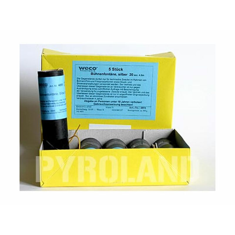 Pyrotechnik|Bühnenfontänen ~  für 74.99 EUR bestellen