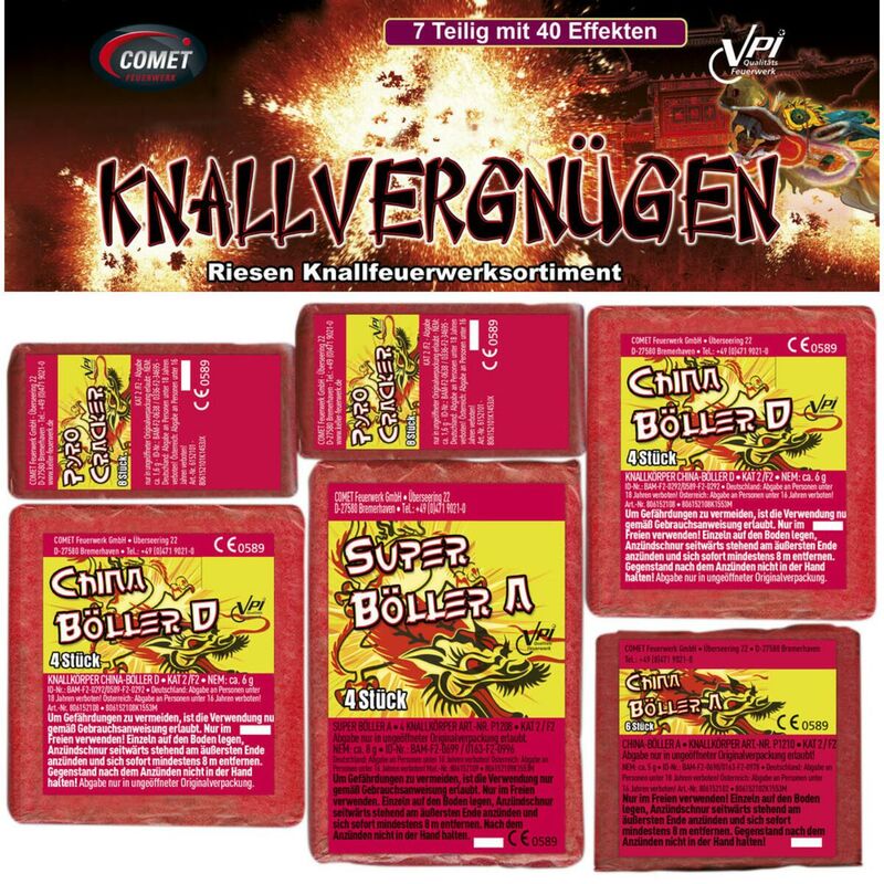 Silvesterfeuerwerk|Knaller, Böller & Kracher ~  für 5.09 EUR bestellen