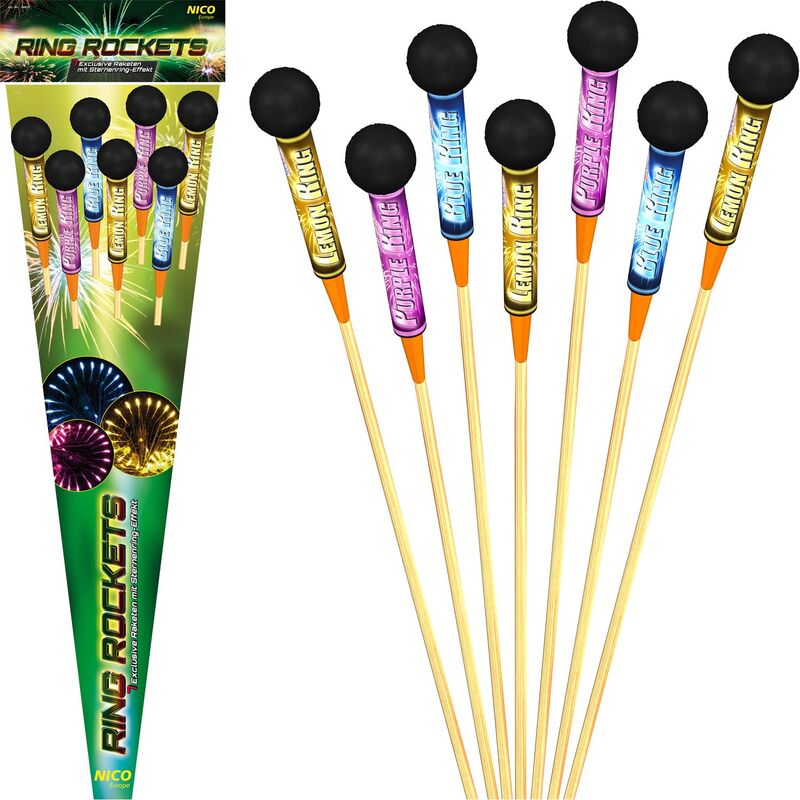 Silvesterfeuerwerk|Silvesterraketen ~  für 17.84 EUR bestellen