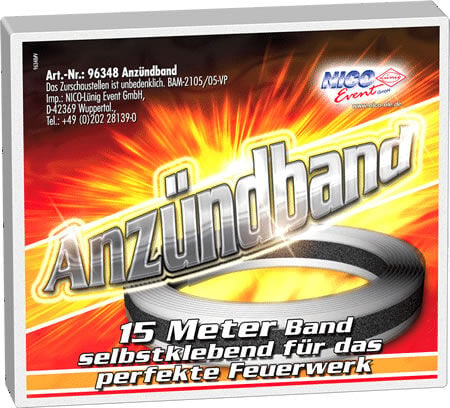 Silvesterfeuerwerk|Feuerwerk Zündschnur ~  für 17.99 EUR bestellen
