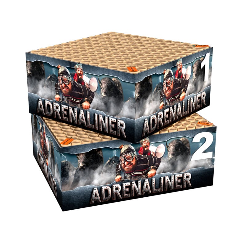 Adrenaliner 368-Schuss-Feuerwerks-Doppelverbund online bestellen