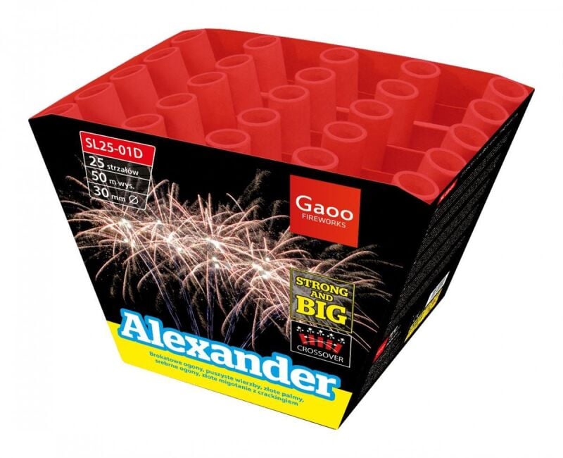 Alexander 25-Schuss-Feuerwerk-Batterie online bestellen