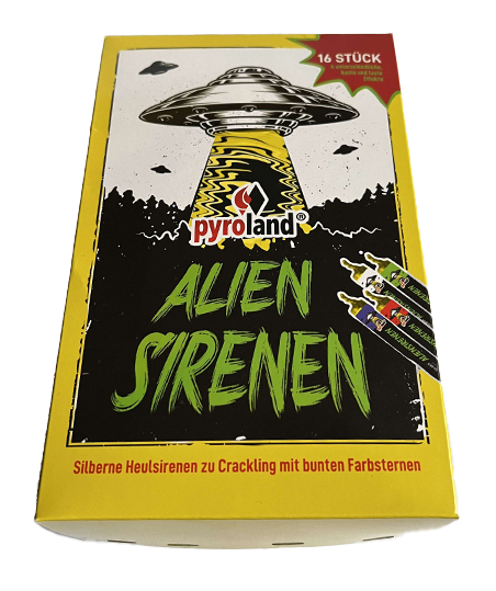 ALIEN SIRENEN 16er Pack online bestellen