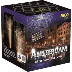 Amsterdam 19-Schuss-Feuerwerk-Batterie online bestellen