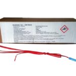 Anzünder (elektrisch) 1m rot – 100 Stück online bestellen