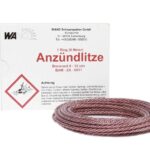 Anzündlitze rot, 8-12s/m, 8m Rolle online bestellen