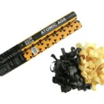 Atomic Age 50cm Papierflitter schwarz-gelb online bestellen