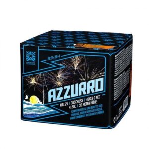 Azzurro 36-Schuss-Feuerwerk-Batterie online bestellen