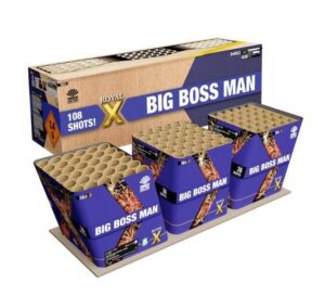 Big Boss Man 108-Schuss-Feuerwerkverbund online bestellen