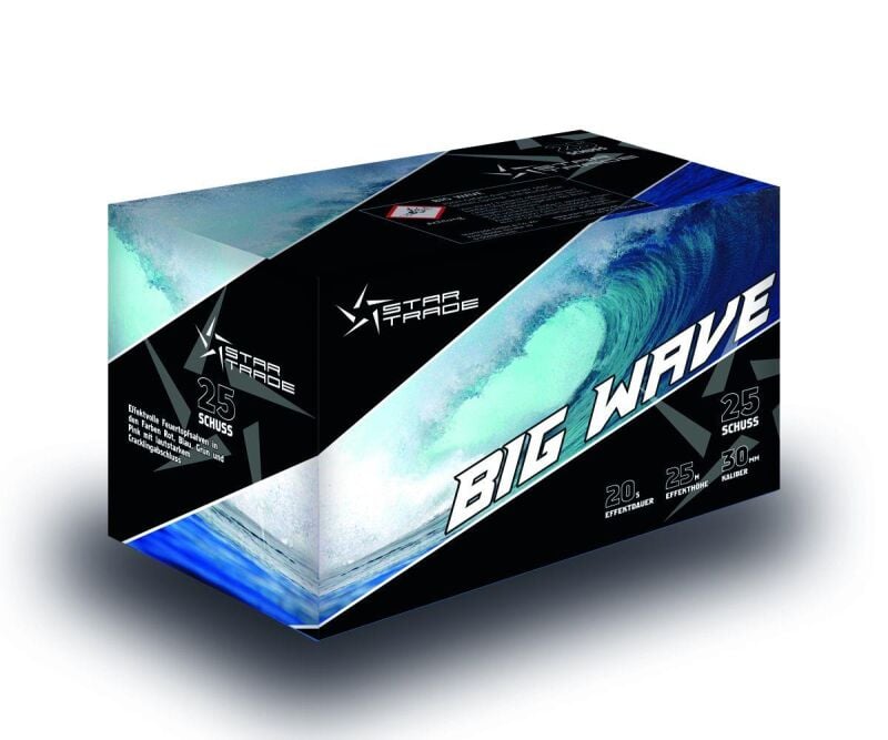 Big Wave 25-Schuss-Feuerwerk-Batterie online bestellen