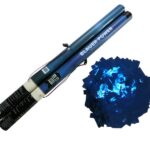 Blauer Power 80cm elektrisch (Black Label) Metallicflitter dunkel-blau online bestellen