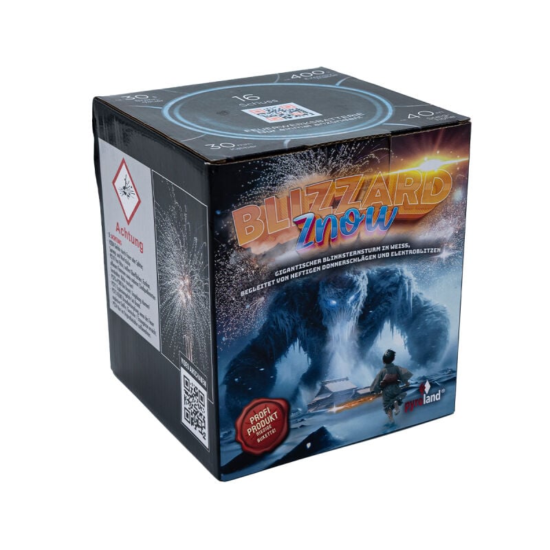 Blizzard Znow 16-Schuss-Feuerwerk-Batterie online bestellen