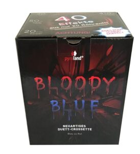 Bloody Blue 40-Schuss-Feuerwerk-Batterie online bestellen