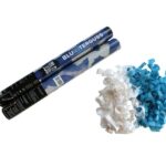 Blu(e)terguss 50cm Papierflitter blau-weiß online bestellen