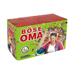 Böse Oma 50-Schuss-Feuerwerk-Batterie online bestellen