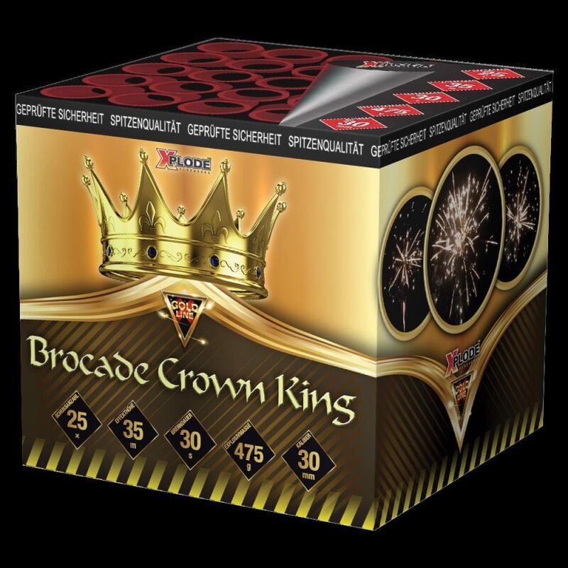 Brocade Crown King 25-Schuss-Feuerwerk-Batterie online bestellen