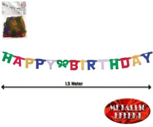 Buchstaben-Girlande, „Happy Birthday“ online bestellen