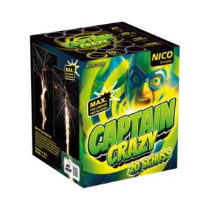 Captain Crazy 20-Schuss-Feuerwerk-Batterie online bestellen