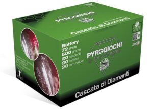Cascata Di Diamanti 72-Schus-Feuerwerk-Batterie online bestellen