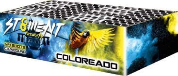 Coloreado 144-Schuss-Feuerwerkverbund online bestellen