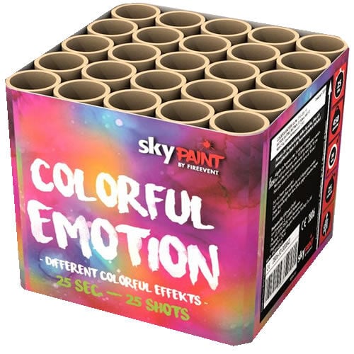 Colorful Emotions 25-Schuss-Feuerwerkbatterie online bestellen