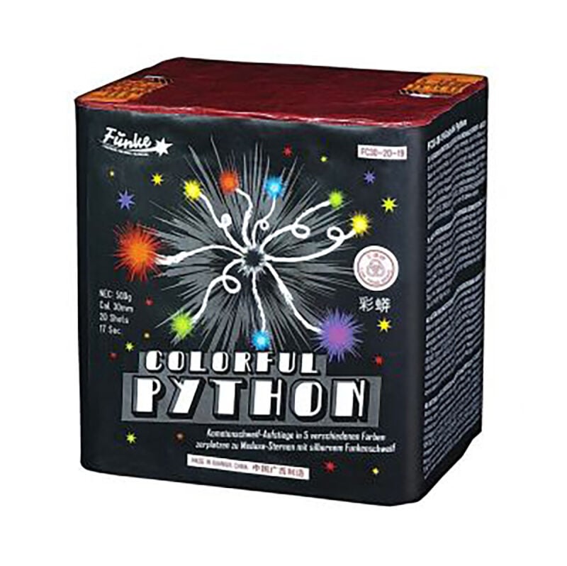 Colorful Python 25-Schuss-Feuerwerk-Batterie online bestellen