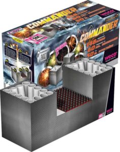 Commander 108-Schuss-Feuerwerk-Batterie online bestellen