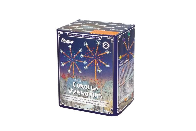 Corolla Variations 20-Schuss-Feuerwerk-Batterie online bestellen