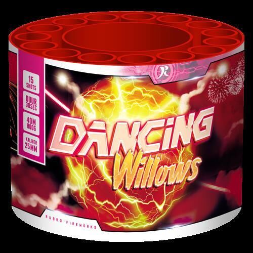 Dancing Willows 15-Schuss-Feuerwerkbatterie 12er Pack (Stahlkäfig) online bestellen