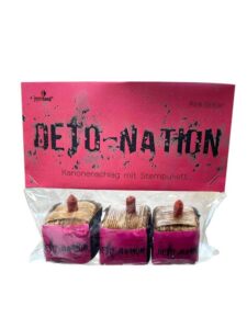 Deto-Nation 3er Pack kubische Kanonenschläge Pink Glitter online bestellen