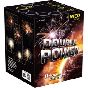 Double Power 11-Schuss-Feuerwerk-Batterie online bestellen