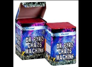 Dr. Pyro Chaos Machine 16-Schuss-Feuerwerk-Batterie online bestellen