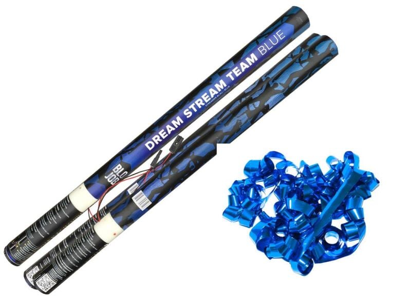 Dream Stream Team Blue 80cm elektrisch Metallicstreamer blau online bestellen