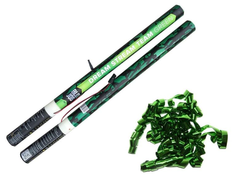 Dream Stream Team Green 80cm elektrisch Metallicstreamer grün online bestellen