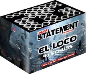 El Loco 40-Schuss-Feuerwerk-Batterie online bestellen