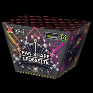 Fanshape Crossette 36-Schuss-Feuerwerk-Batterie online bestellen