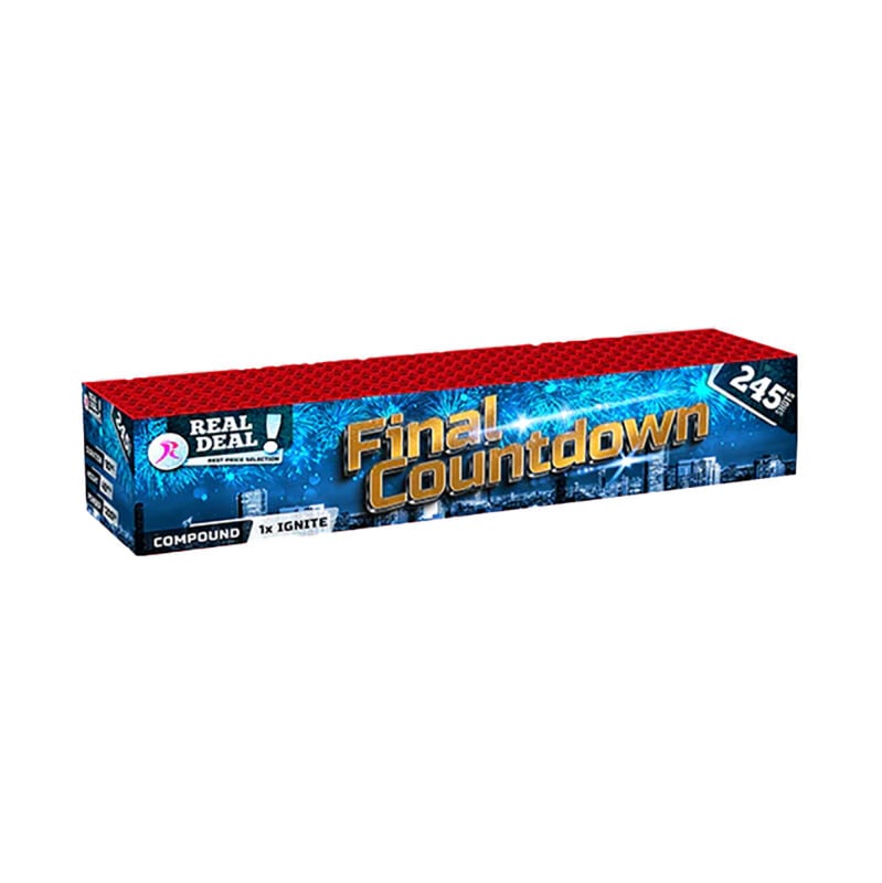 Final Countdown 2×245-Schuss-Feuerwerkverbund online bestellen