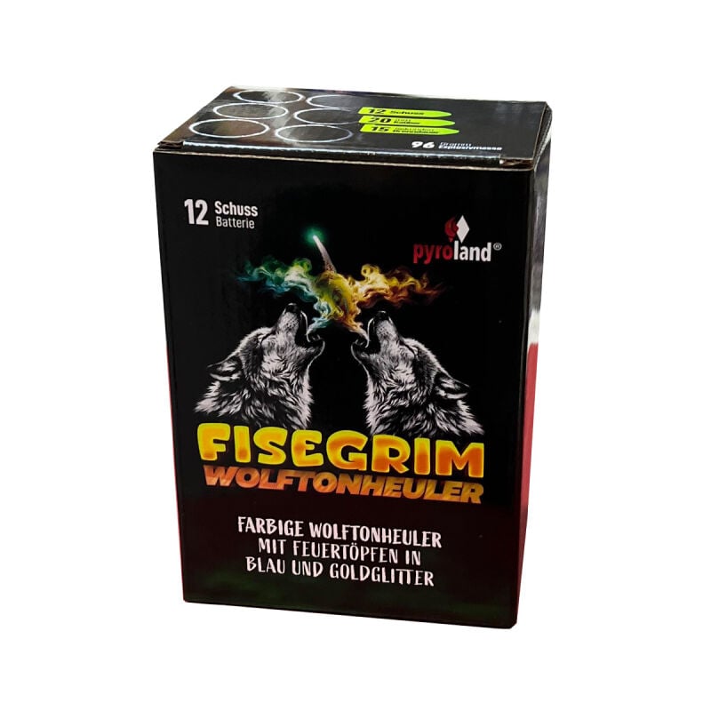 Fisegrim 12-Schuss-Feuerwerkbatterie online bestellen