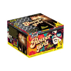 Flower Girls 64-Schuss-Feuerwerk-Batterie online bestellen