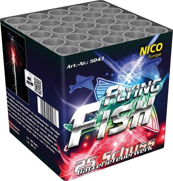 Flying Fish 25-Schuss-Feuerwerk-Batterie online bestellen