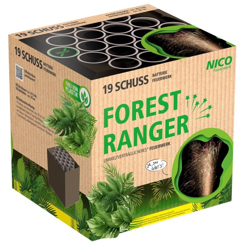 Forest Ranger 19-Schuss-Feuerwerk-Batterie online bestellen