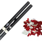 Full Metal rot-silber 80cm elektrisch (Black Label) Metallicflitter online bestellen
