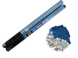Full Metal Silver/Blue 80cm Metallicflitter silber-blau online bestellen