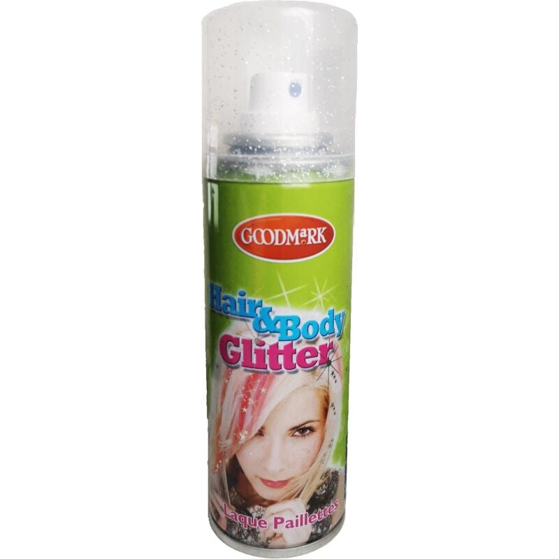Glitter-Haarspray. 1 Dose Silber online bestellen
