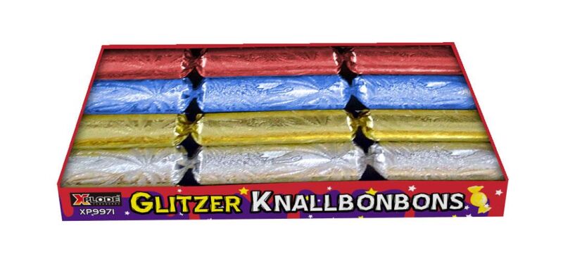 Glitzer Knallbonbons 4er Set online bestellen