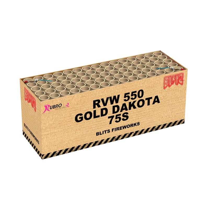 Gold Dakota 75-Schuss-Feuerwerksverbund online bestellen