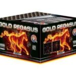 Gold Pegasus 100-Schuss-Feuerwerk-Batterie online bestellen