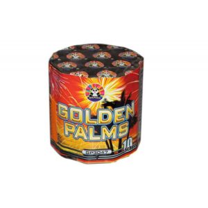 Golden Palms 10-Schuss-Feuerwerk-Batterie online bestellen