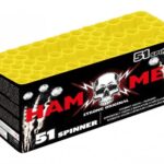 Hammer Spinner 51-Schuss-Feuerwerk-Batterie online bestellen