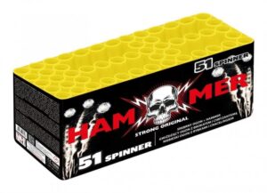Hammer Spinner 51-Schuss-Feuerwerk-Batterie online bestellen